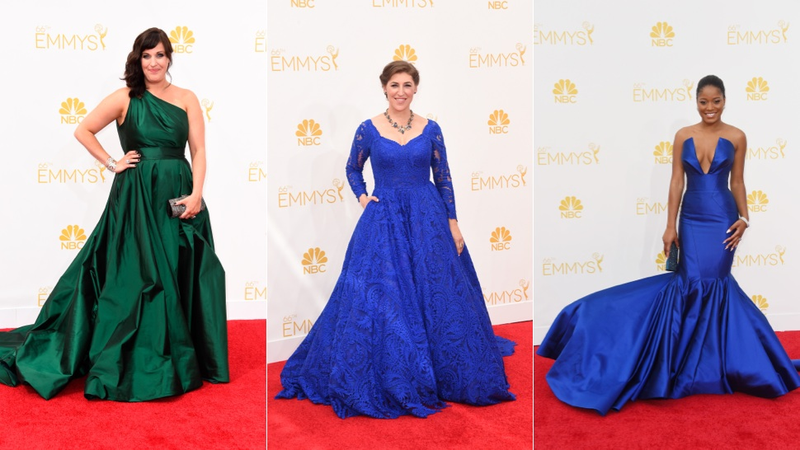 Illustration for article titled All the Sparkly, Slinky and Ridiculous Looks at the Emmys Red Carpet